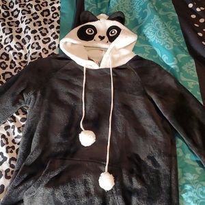 Panda hoodie for kids or young teen